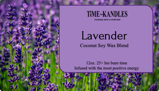 Lavender 12 oz. 3 wicks