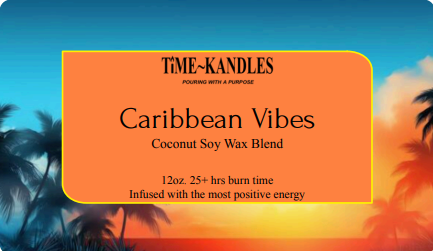 Caribbean Vibes 12 oz. 3 wicks